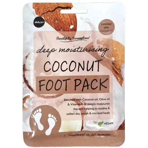 Beautifully Scrumptious Coconut Foot Pack - 1 Treatment - The Present Picker