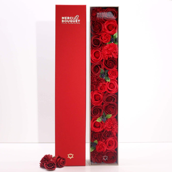Classic Red Roses Extra Long Box