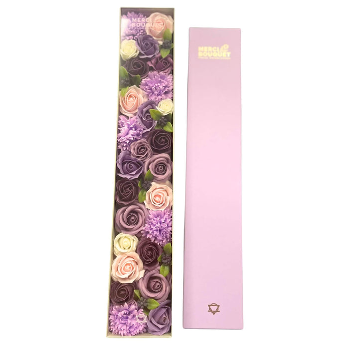 Lavender, Rose & Carnation Extra Long Gift Box