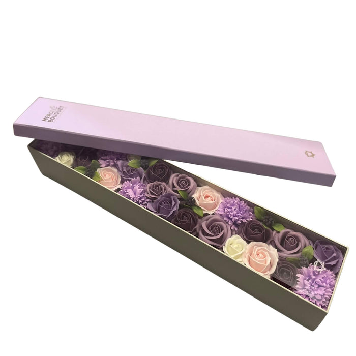 Lavender, Rose & Carnation Extra Long Gift Box