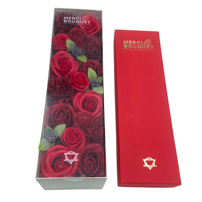 Classic Red Roses Long Box
