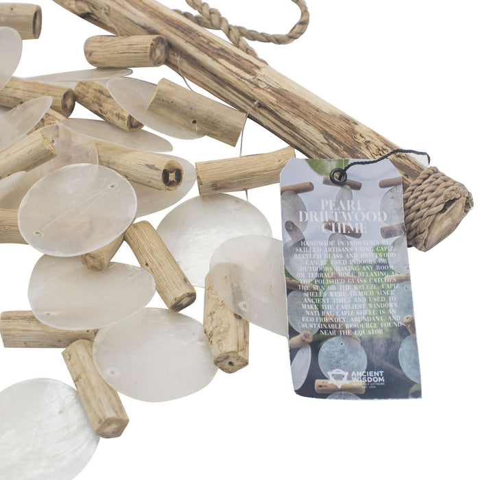 Pearl Effect Driftwood Chime