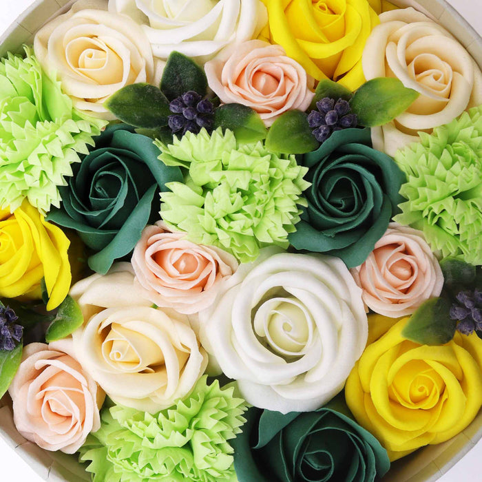 Round Soap Flower Gift Box - Spring Celebrations