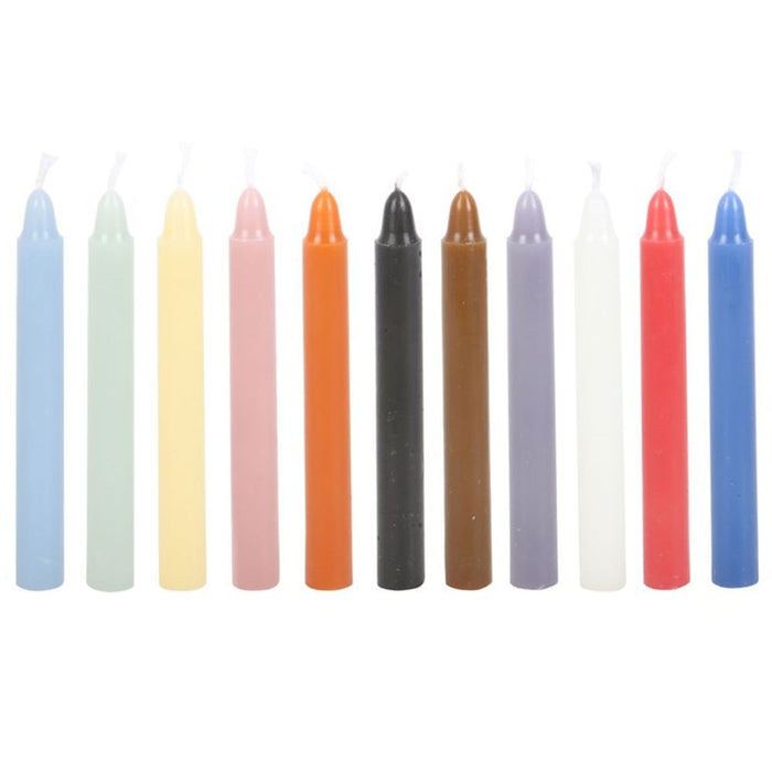 Mixed Colour Spell Candles - Pack of 12