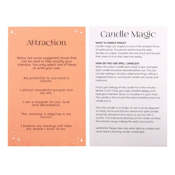 Attraction Spell Candles - Pack of 12