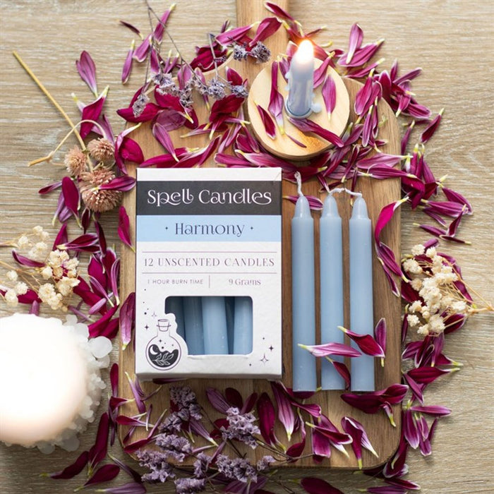 Harmony Spell Candles -Pack of 12