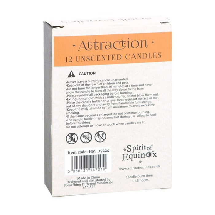 Attraction Spell Candles - Pack of 12