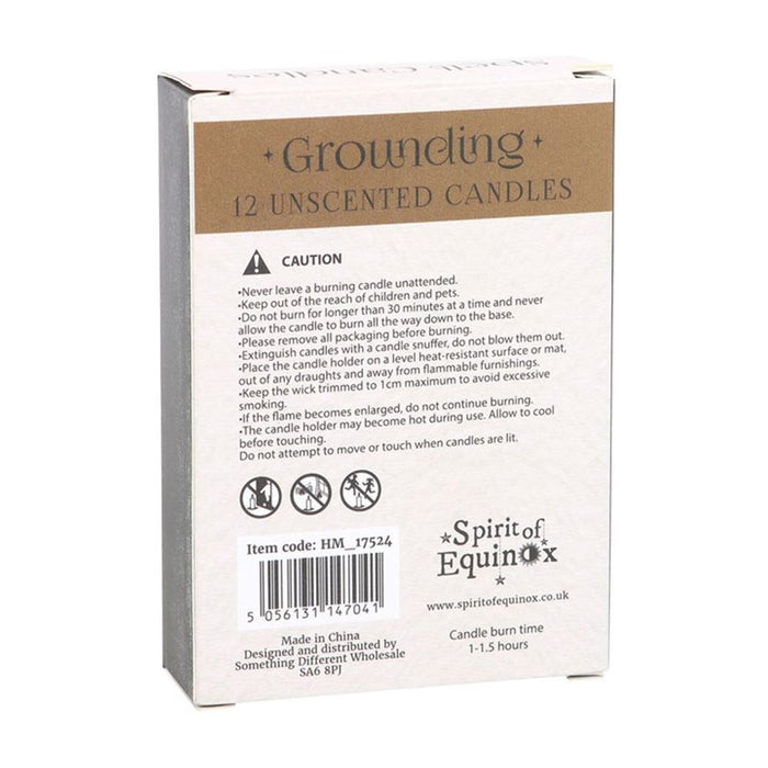 Grounding Spell Candles - Pack of 12