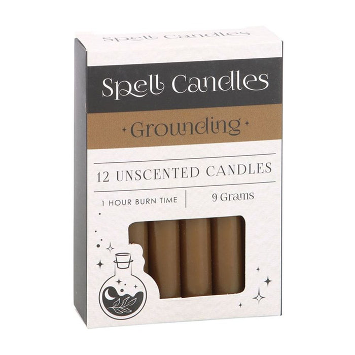 Grounding Spell Candles - Pack of 12