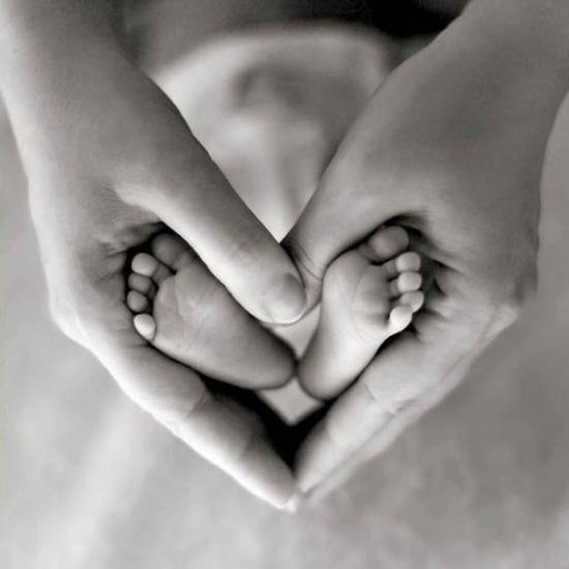 New Baby Hands and Feet Greetings Card - The Present Picker