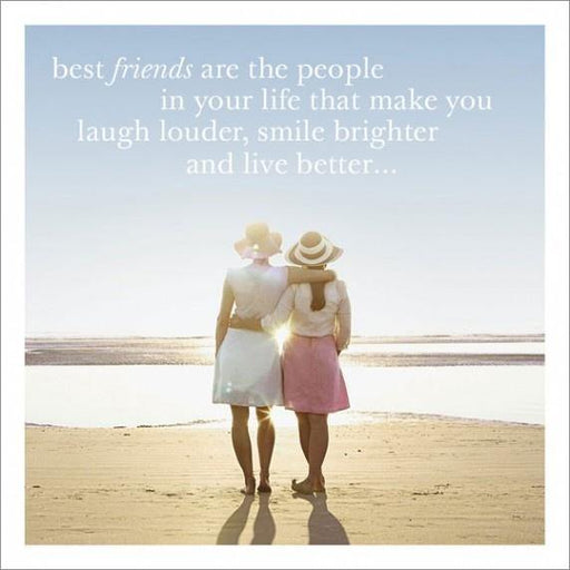 Best Friends Greeting Card - The Present Picker