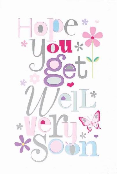 Hope You Get Well Very Soon Card - The Present Picker