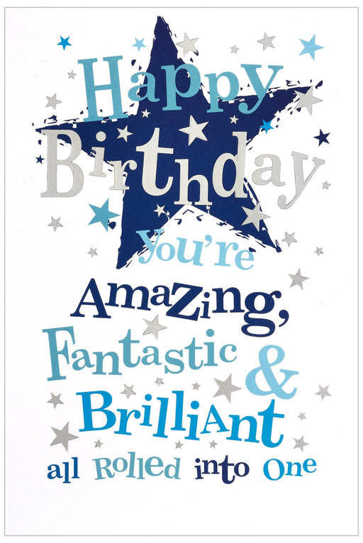 Happy Birthday Your Amazing Birthday Card - The Present Picker