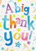 A Big Thank You Card - The Present Picker
