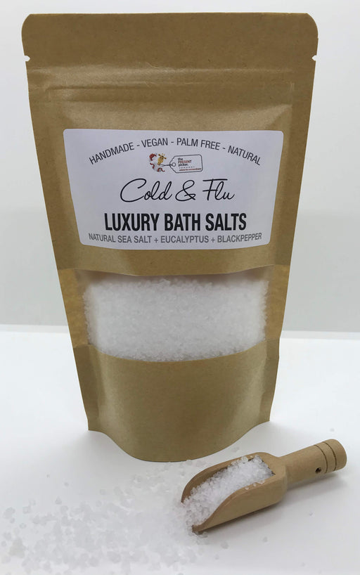 Aromatherapy Bath Salts 250g - Cold & Flu - The Present Picker