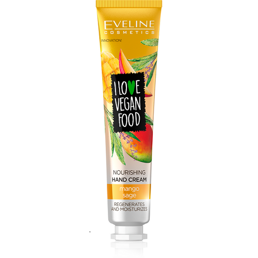 Eveline I Love Vegan Food Mango Sage Nourishing Hand Cream - 50ml - The Present Picker