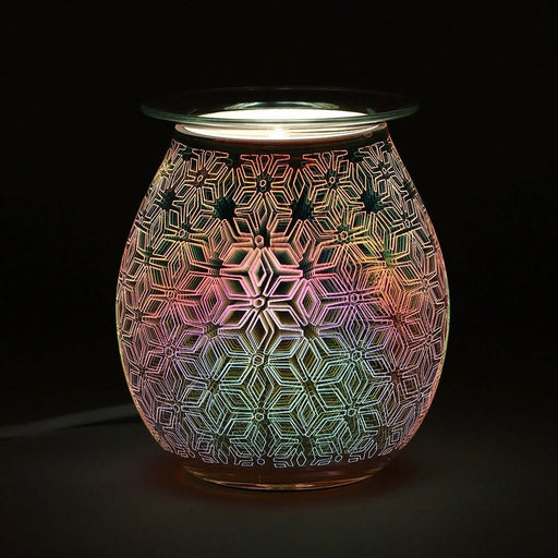 Aroma Lamp - Geometric Flower - The Present Picker