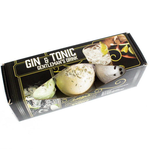 Set of Three Gin & Tonic Bath Bombs - The Present Picker