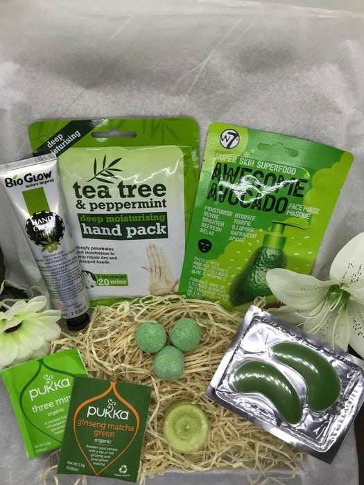 Mini Spa Pamper Letterbox Gift - Avocado - The Present Picker