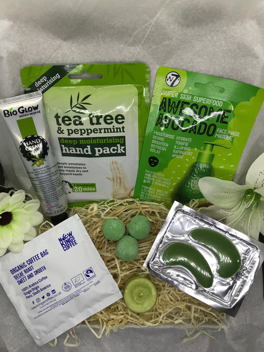 Mini Spa Pamper Letterbox Gift - Avocado - The Present Picker