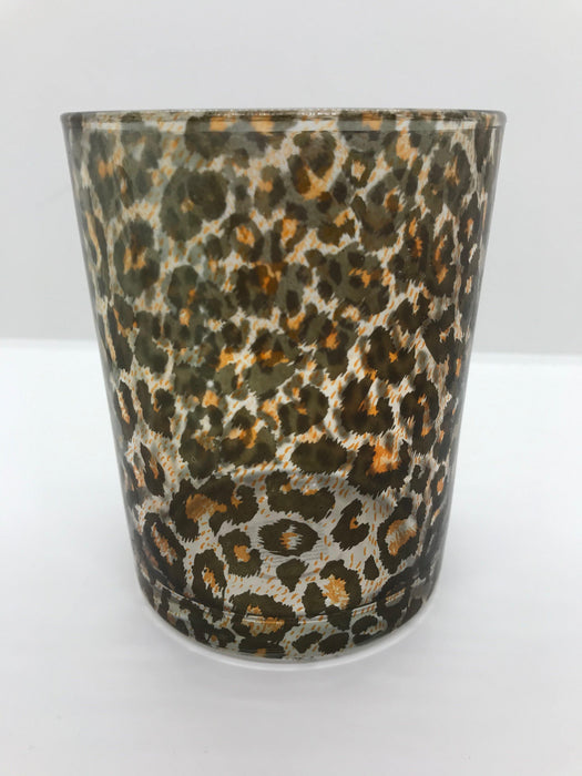 Leopard Print Tea Light/Candle Holder - The Present Picker