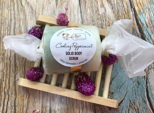 Cooling Peppermint Body Scrub - 80g - The Present Picker