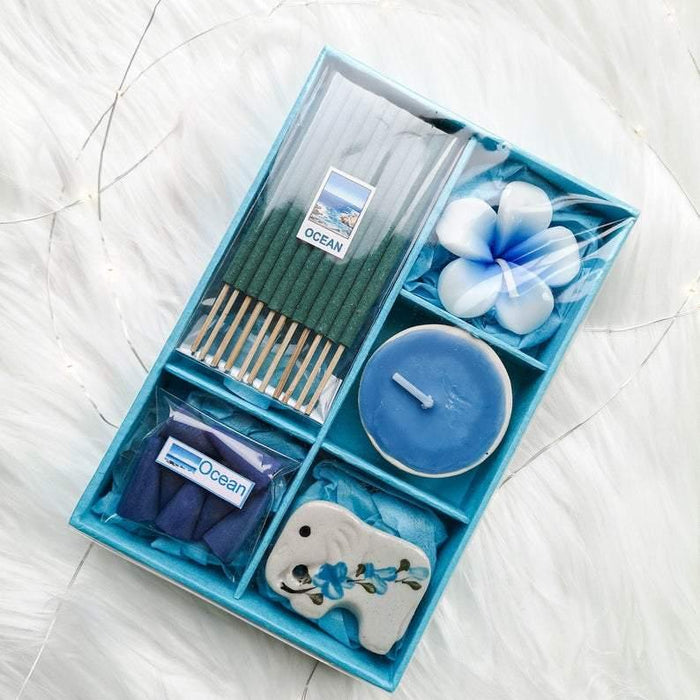 Incense Gift Set with Tealight Candle - The Present Picker