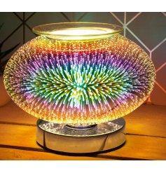 Large Round Desire Aroma Lamp - Burst - The Present Picker