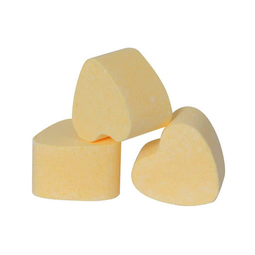 Mini Bath Hearts - Lemon - The Present Picker
