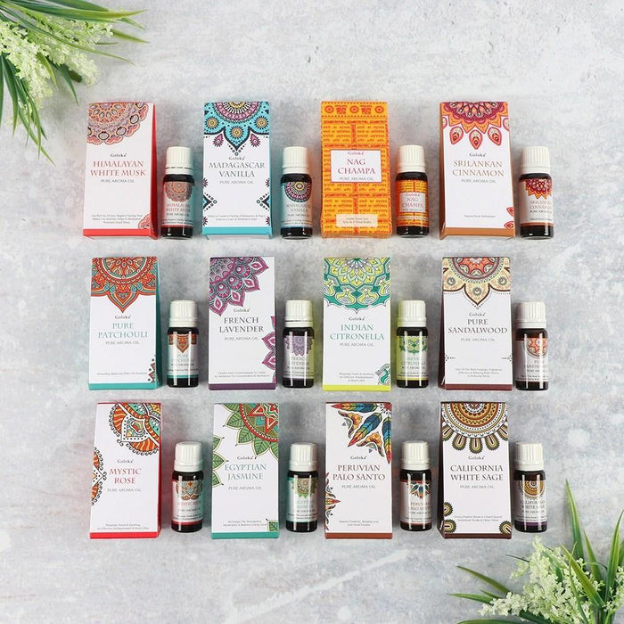 Small White Ceramic Buddha Oil Burner & Pure Aroma Oil Bundle - The Present Picker