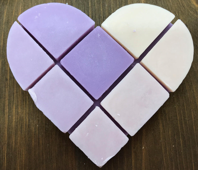 Large Heart Wax Melt - Plum Rose & Patchouli - The Present Picker