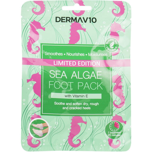 Derma V10 Seal Algae Foot Pack - 1 Treatment - The Present Picker