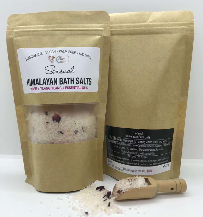 Himalayan Bath Salt Blend 250g - Sensual - The Present Picker