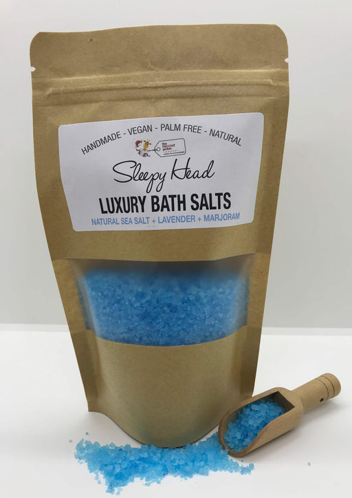 Aromatherapy Bath Salts 250g - Sleep Head - The Present Picker