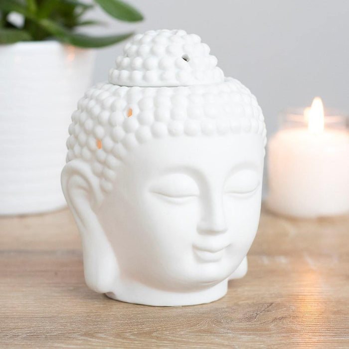 Small Buddha Head Oil/Wax Melt Burner - The Present Picker