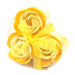3 Rose Soap Flower Heart Shaped Gift Box - The Present Picker