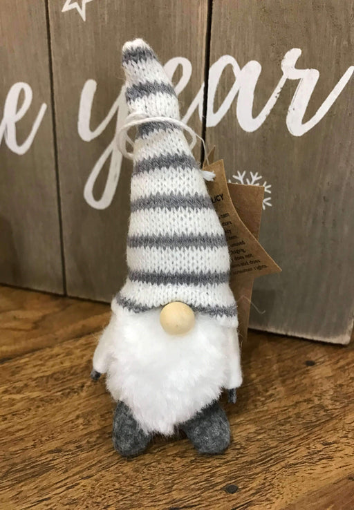 Hanging Gonk with Stripey Hat - The Present Picker