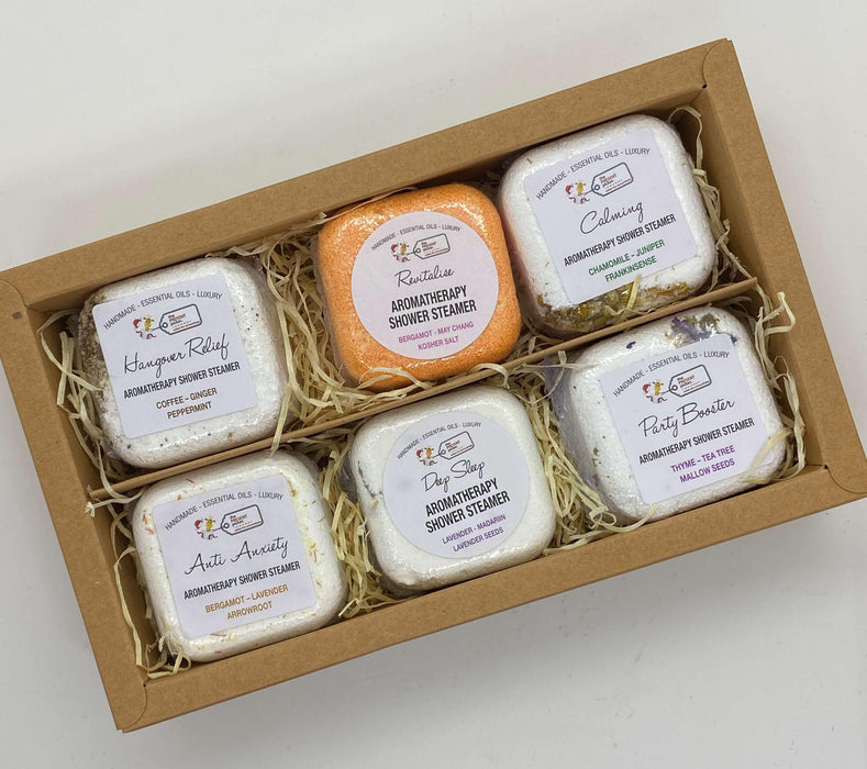"The Revitalising Collection" Shower Steamer Gift Box - 6 Shower Steamers - The Present Picker