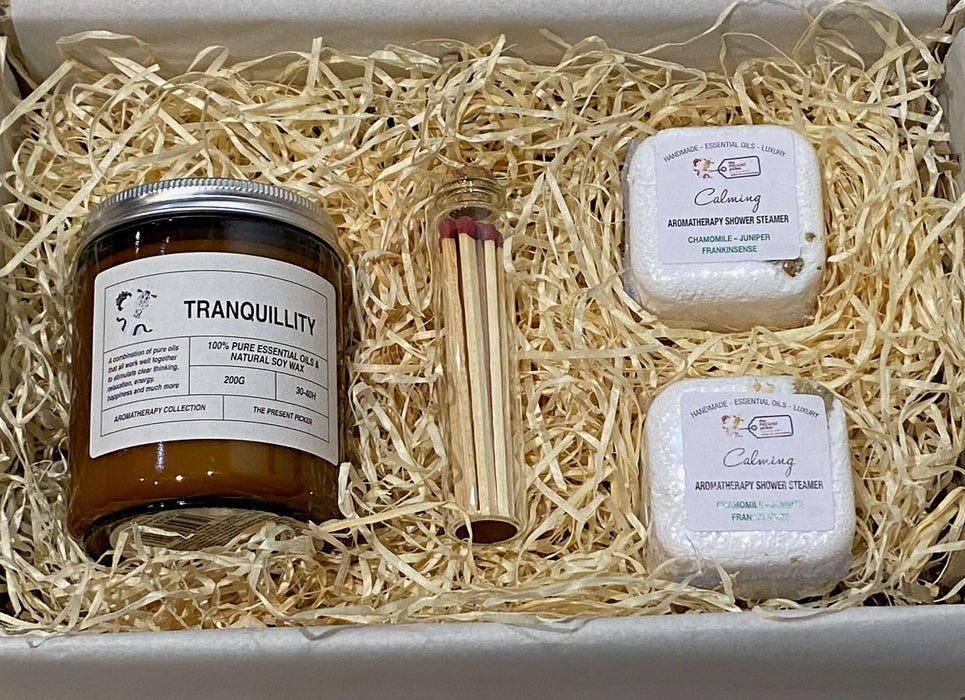 Aromatherapy Candle & Shower Steamer Gift Set