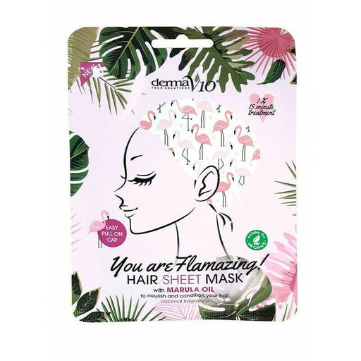 Derma V10 You are Flamazing Hair Sheet Mask - 1 Treatment - The Present Picker