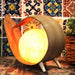 Natural Coconut Lamp - Natural Wrapover - The Present Picker