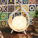 Natural Coconut Lamp - Whitewash Wrapover - The Present Picker