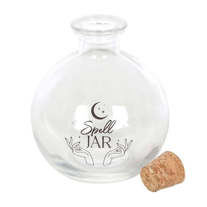 Glass Spell Jar with Recipe Booklet