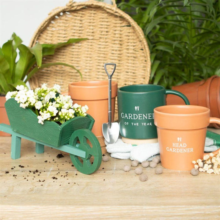 Head Gardener Ceramic Plant Pot Mug and Spoon - The Present Picker