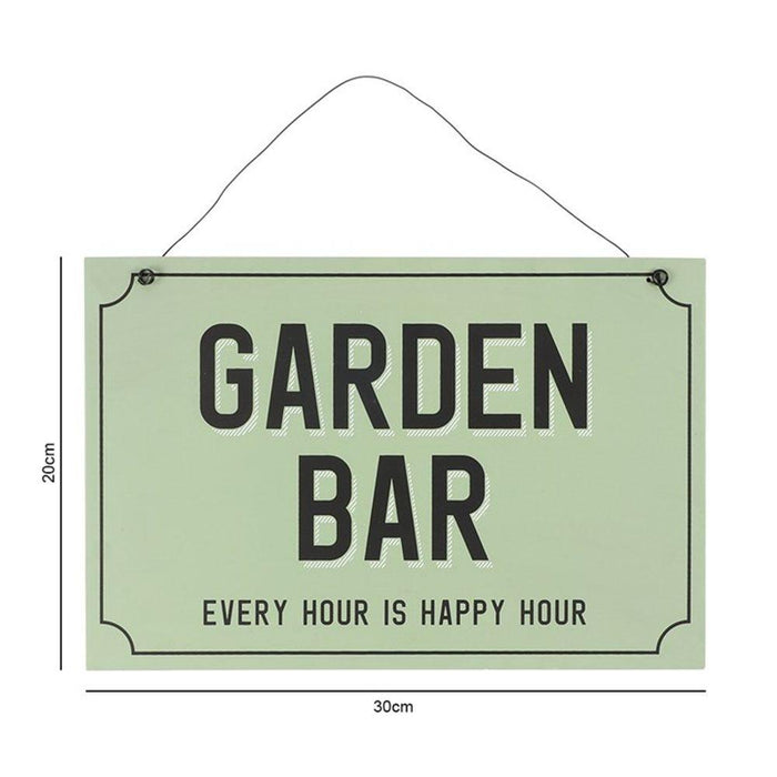 Garden Bar Hanging Sign - The Present Picker