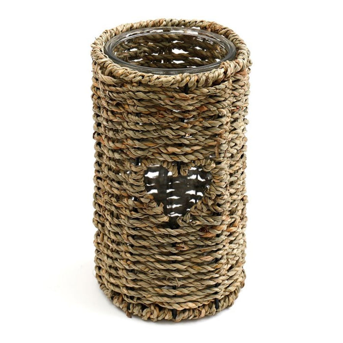 Seagrass Candle Holder