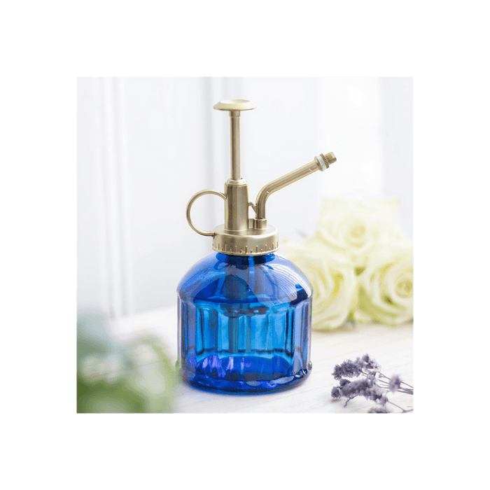 Small Blue Glass Plant Mister - The Present Picker