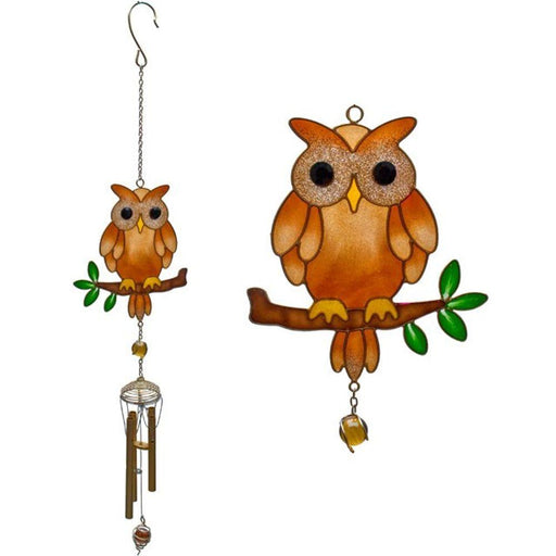 Brown Owl Windchime - The Present Picker