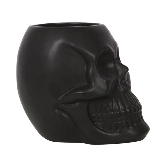 Black Skull Plant Pot - The Present Picker