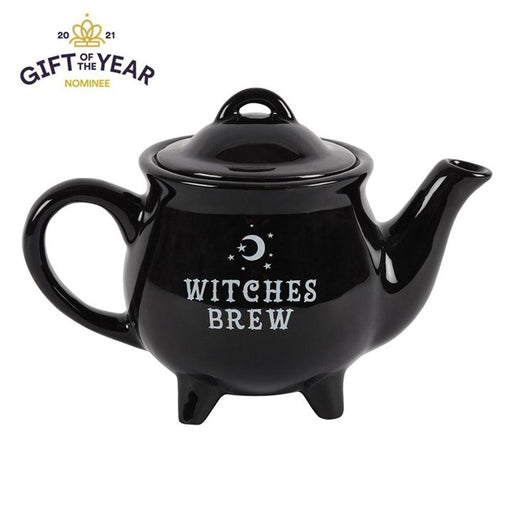 Witches Brew Black Ceramic Tea Pot - The Present Picker